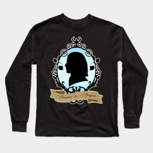 Monsieur le Marquis Black Long Sleeve T-Shirt